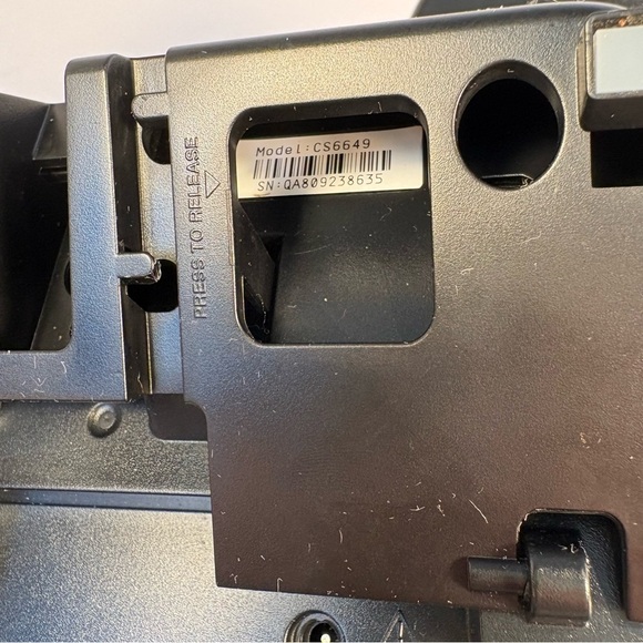 V Tech CS6649 Dect 6.0 Corded Phone Black W/Answering System - Picture 8 of 11